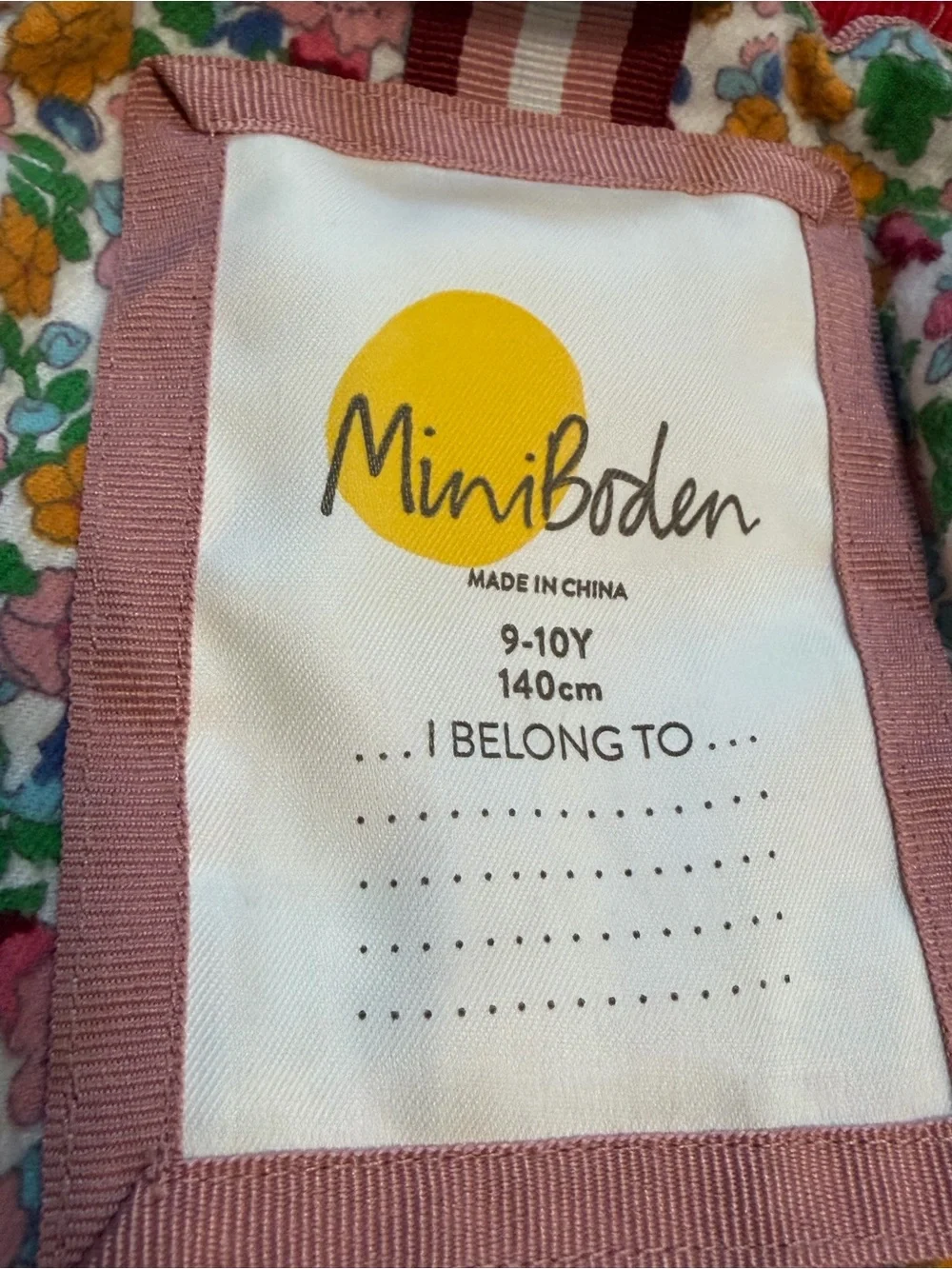 Mini Boden Quilted Jacket - Size 9-10Y